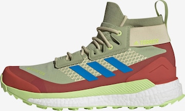 adidas Terrex Boots 'Free Hiker G' in Green: front