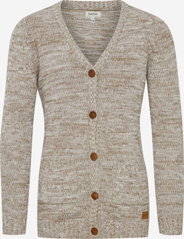 Oxmo Knit cardigan 'Philemona' in Beige: front