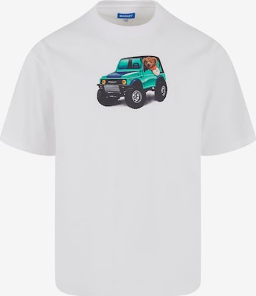 MARKET Shirt '4x4 Bear' in White: front