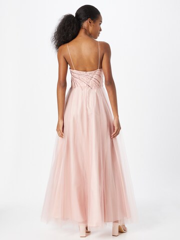 Robe de soirée Laona en rose