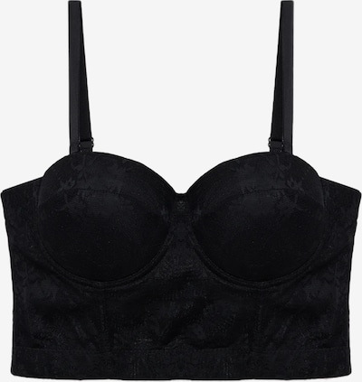 No Matter What Korsett in schwarz, Produktansicht