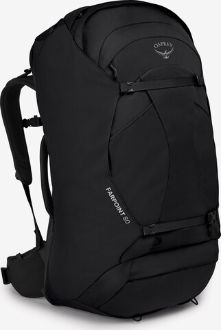 Osprey Rucksack 'Farpoint 80' in Schwarz