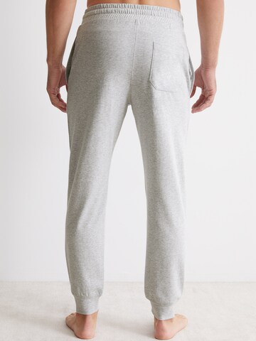 Marc O'Polo Pyjamahose ' Heavy Jersey ' in Grau
