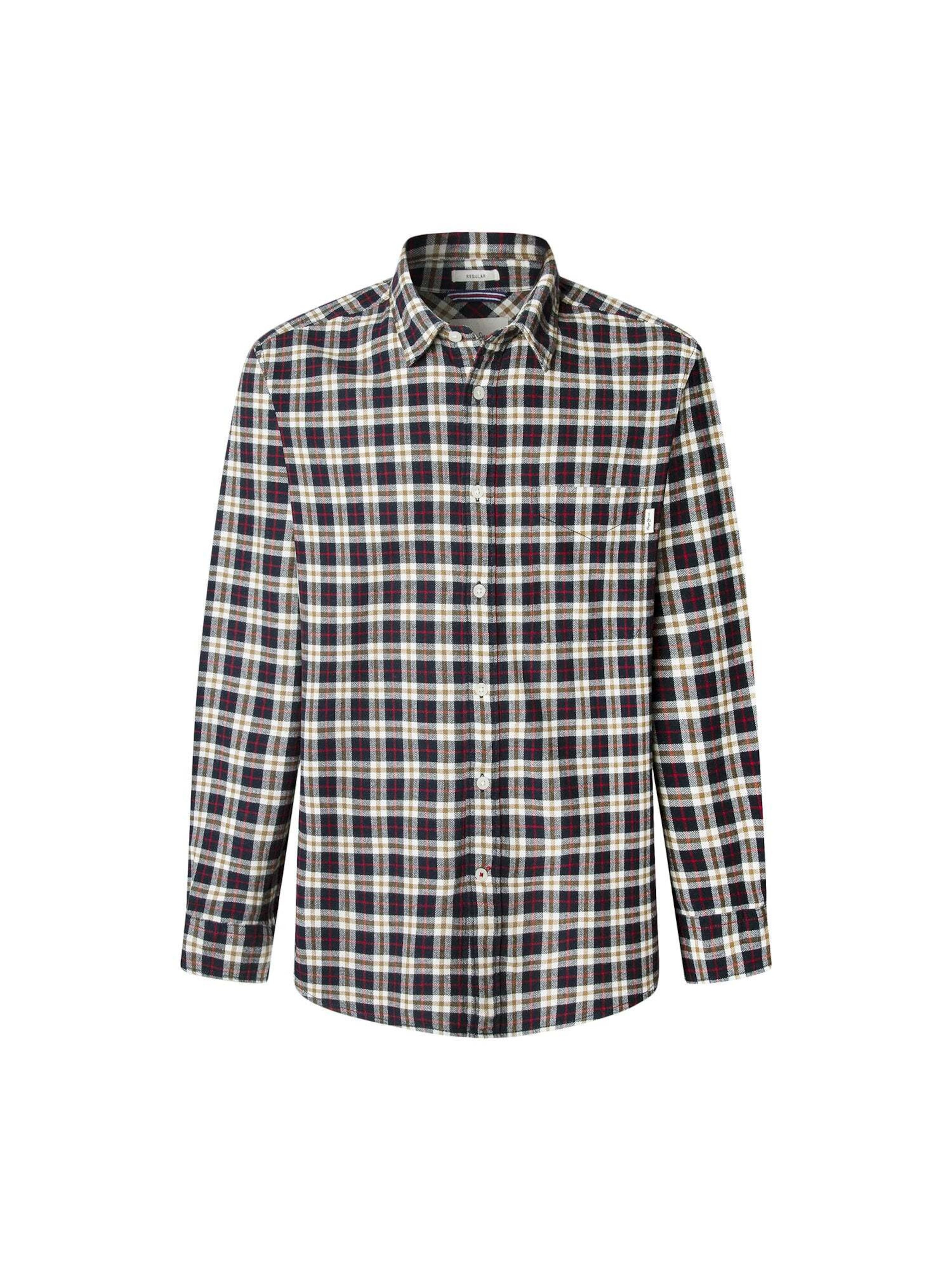 Pepe Jeans Regular Fit Hemd 'Clermont' in Blau: Vorderseite