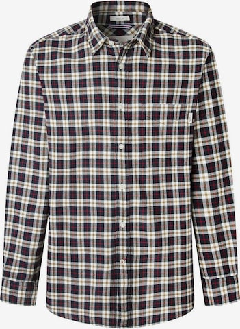 Pepe Jeans - Ajuste regular Camisa 'Clermont' en azul: frente