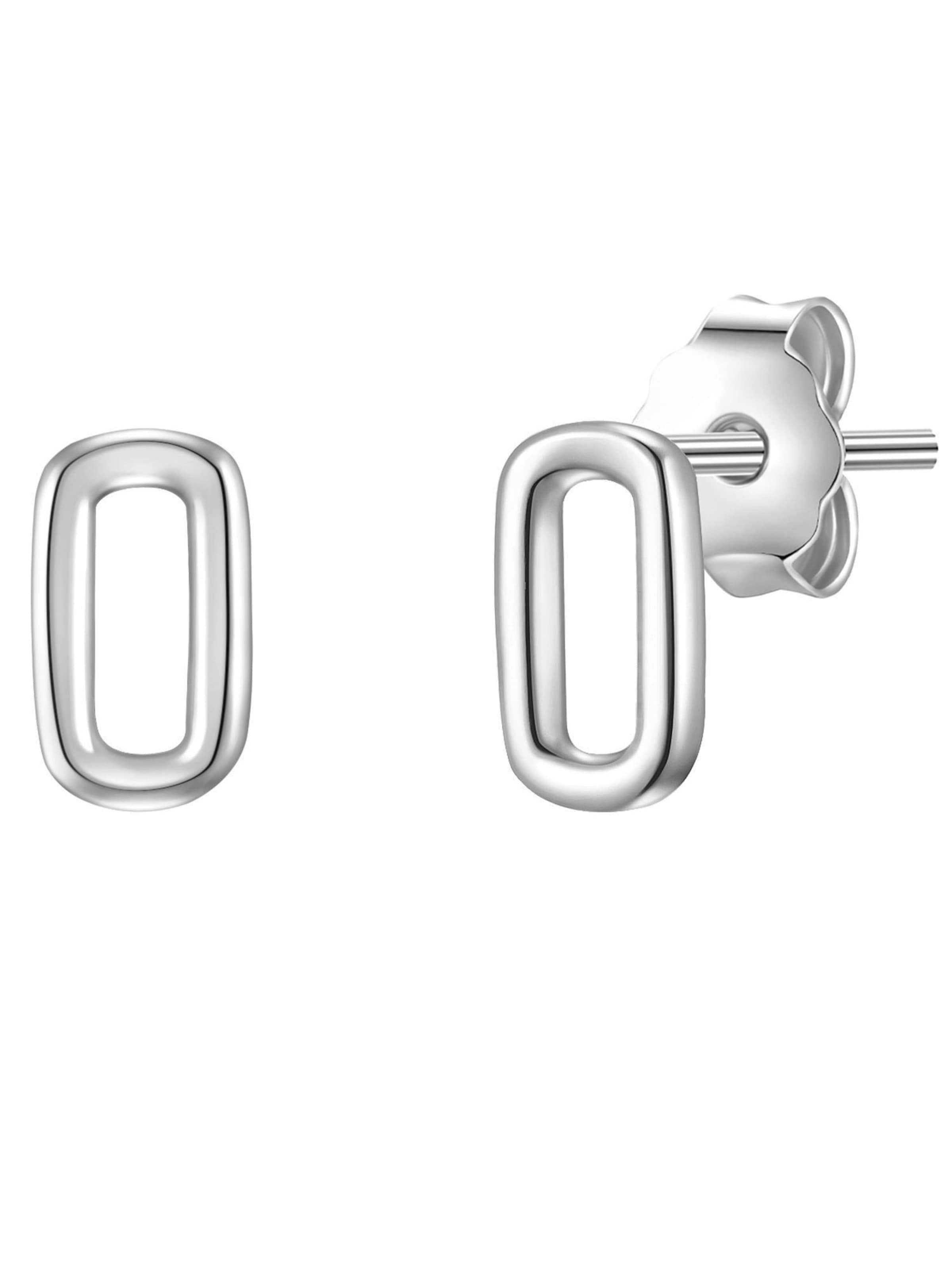 Glanzstücke München Oorbellen in Zilver: voorkant