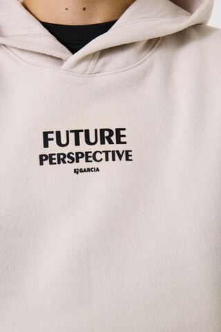 GARCIA Sweatshirt in Beige