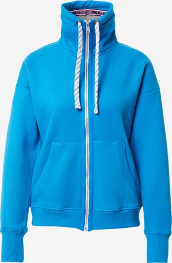 Derbe Sudadera con cremallera en azul cielo, Vista del producto