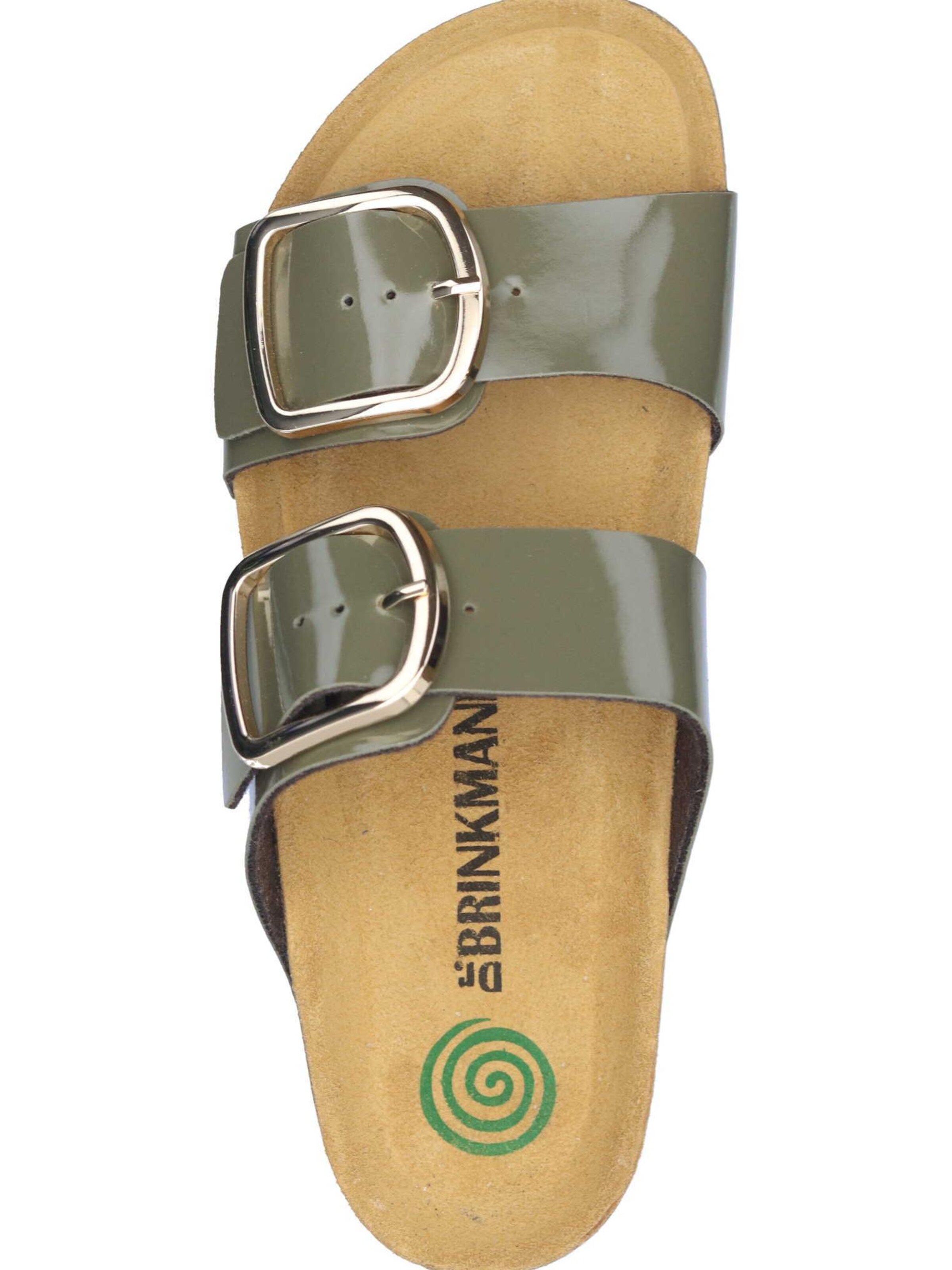 DR. BRINKMANN Mules 'BONILLO' in Green