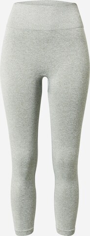 Skinny Leggings de la NU-IN pe gri: față