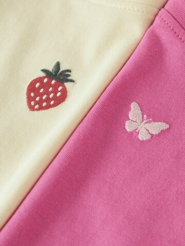 Maglietta 'NMFVictoria' di NAME IT in giallo