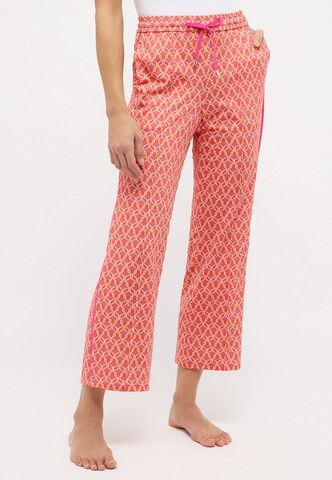 Loosefit Pantalon ÆNGELS en rose : devant