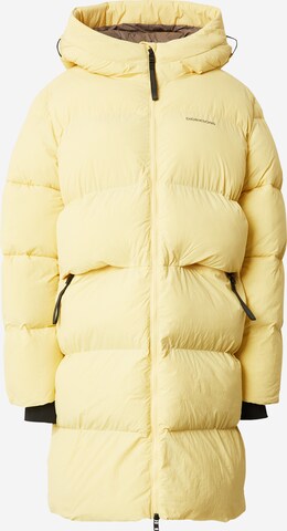 Manteau d’hiver 'NOMI' Didriksons en jaune : devant