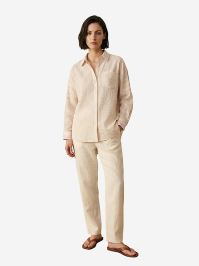 My fashion Chemisier en L en beige, Vue avec produit