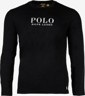 Pyjama long Polo Ralph Lauren en noir : devant