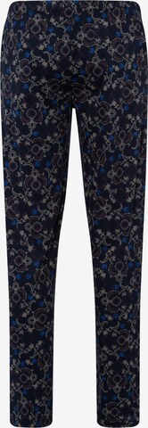 Hanro Pajama Pants ' Night & Day ' in Blue