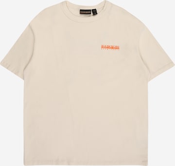 NAPAPIJRI T-Shirt 'S-ADIGE' in Beige: Vorderseite