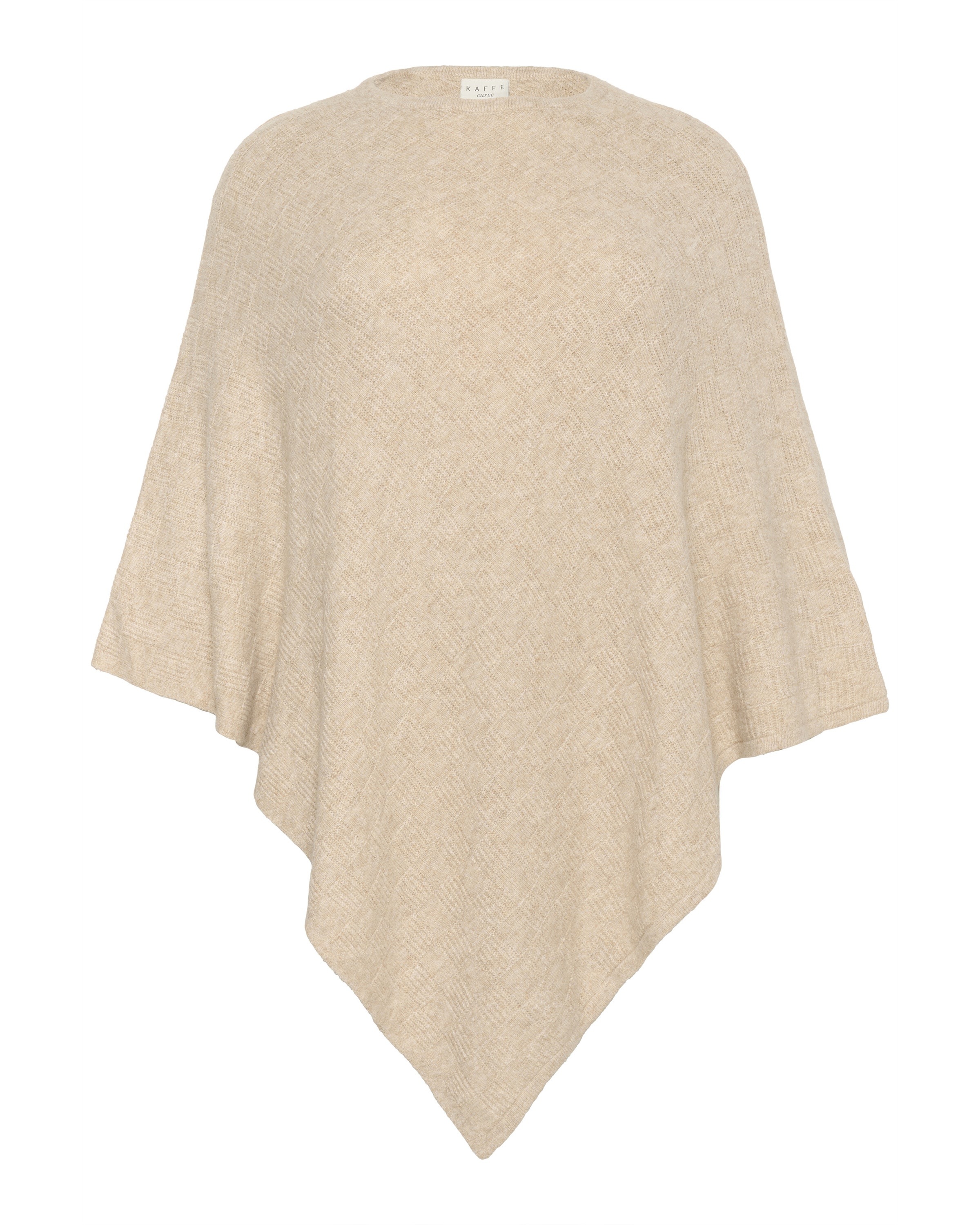 KAFFE CURVE Cape 'KCJenny' in Beige: front