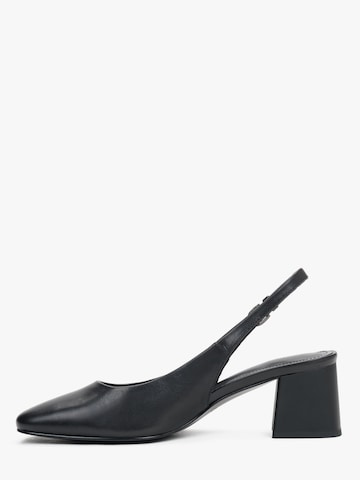 Estro Slingpumps '6022-1' in Zwart