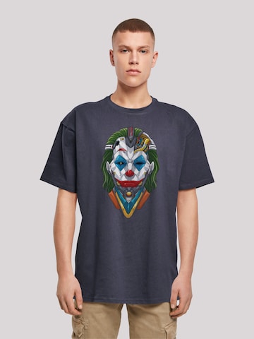 F4NT4STIC Shirt 'Cyberpunk Joker CYBERPUNK STYLES' in Blue: front