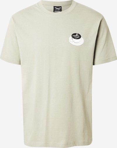 Iriedaily Paita 'Slowpresso' värissä pastellinvihreä / musta / valkoinen, Tuotenäkymä