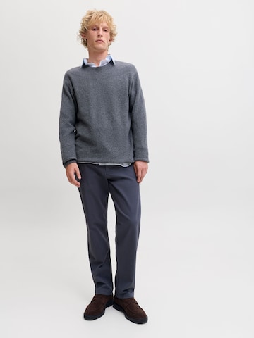 JACK & JONES Loose fit Chino Pants 'JPSTKane JJDave' in Blue