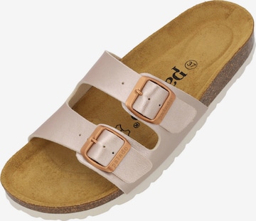 Palado Mules 'Milos' in Pink: front