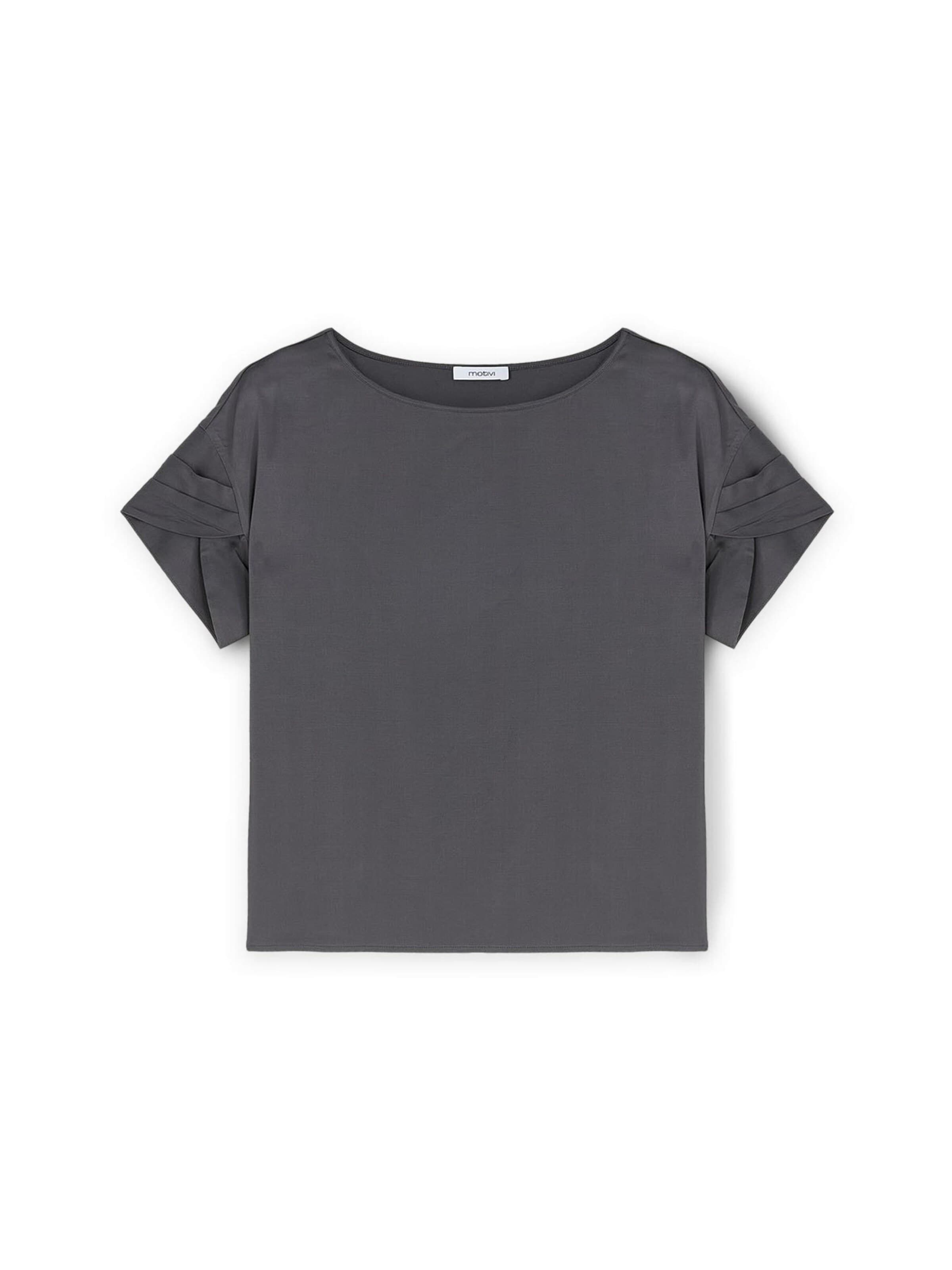 MOTIVI Bluse‌ in Grau: Vorderseite