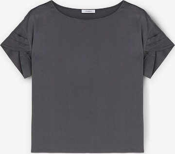 MOTIVI Blouse in Grey: front