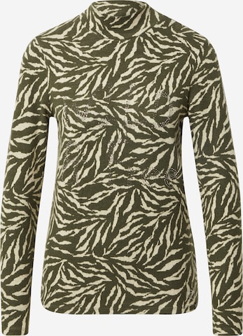 Key Largo T-shirt 'WILDLIFE' i grön: framsida