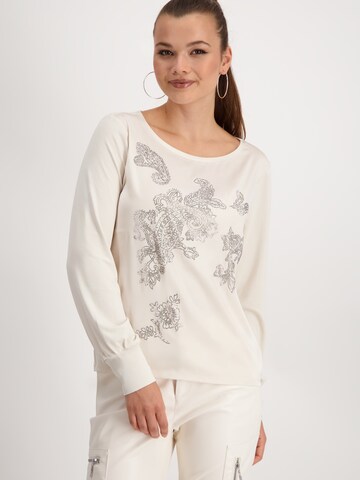 monari Shirt in Beige: voorkant