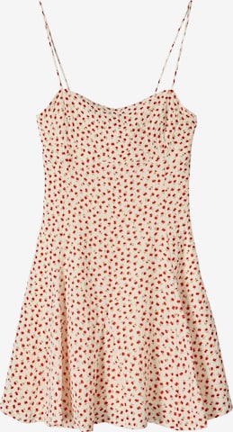 Bershka Sommerkjole i beige: forside