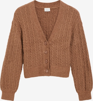 Cardigan s.Oliver en marron : devant