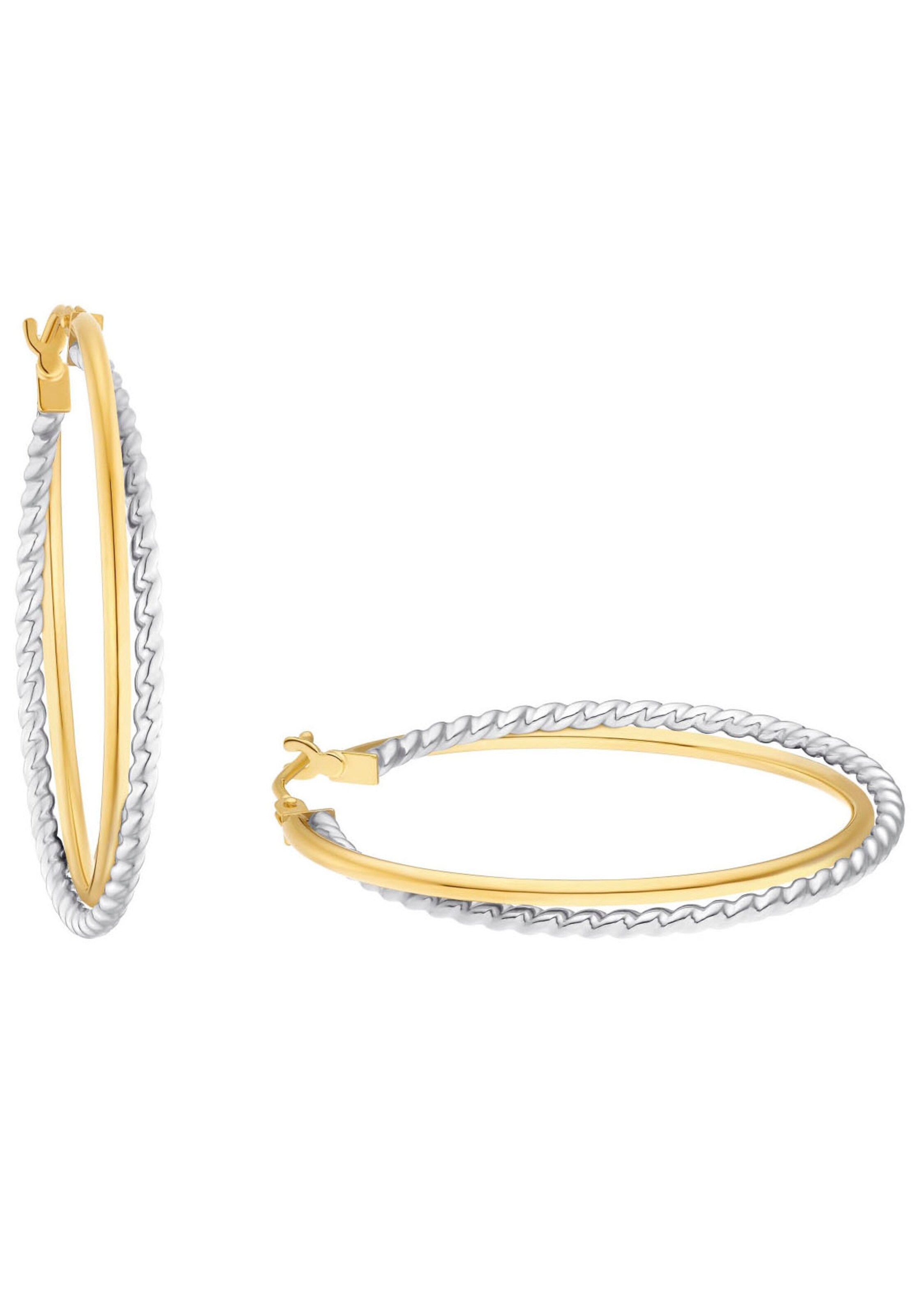 AMOR Earrings in Gold: front