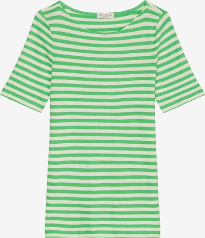 Marc O'Polo Shirt in grün / weiß, Produktansicht