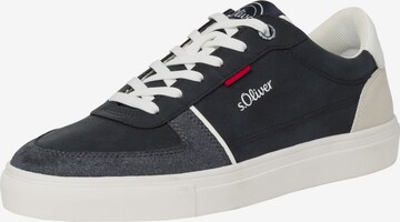 s.Oliver Sneakers laag in Blauw: voorkant