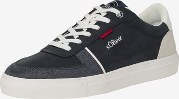 Baskets basses s.Oliver en bleu : devant