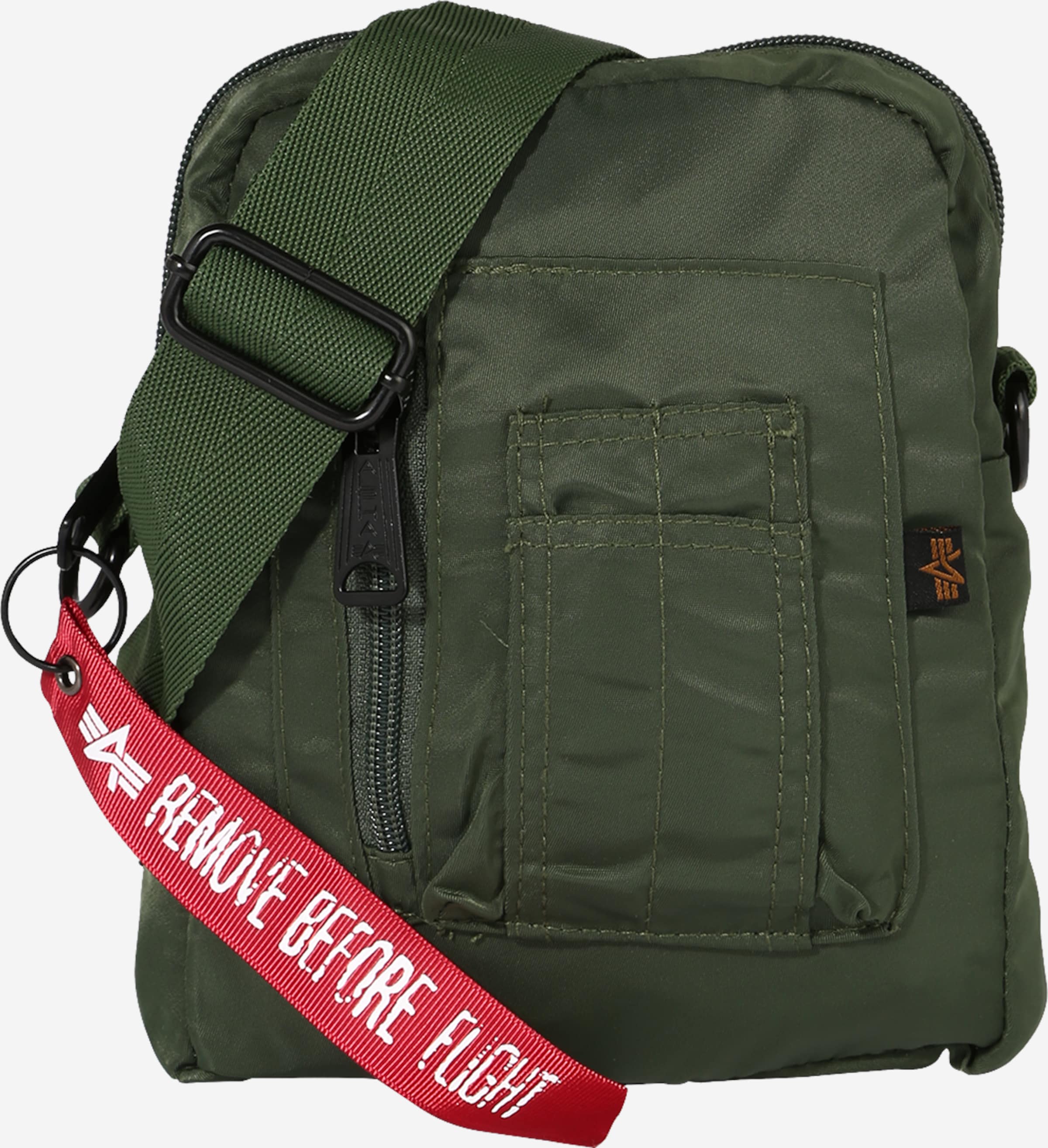 ALPHA INDUSTRIES Schoudertas in Olijfgroen ABOUT YOU