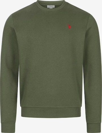 U.S. POLO ASSN. Sweatshirt in Green: front