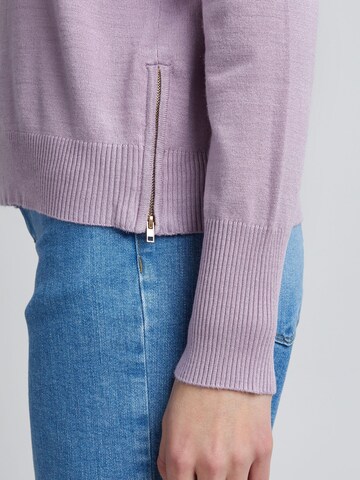 PULZ Jeans - Pullover 'SARA' em roxo