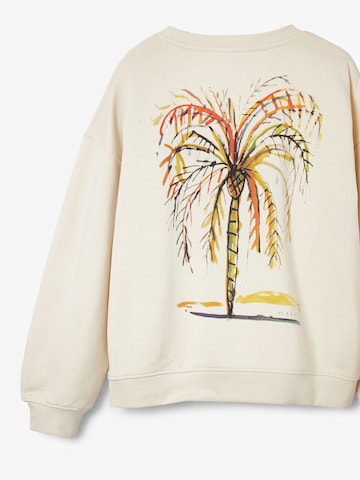 Desigual Sweatshirt in Beige