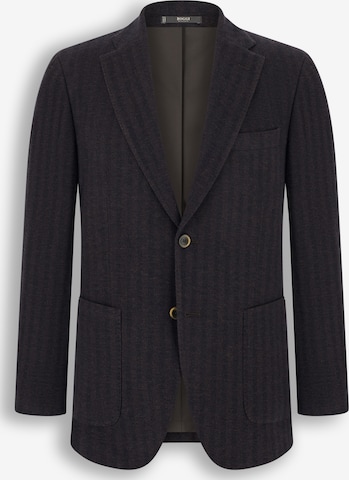 Coupe regular Veste de costume Boggi Milano en marron : devant