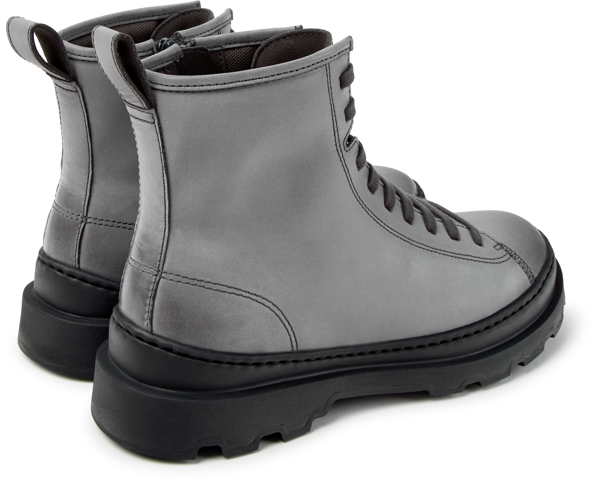 CAMPER - Botines con cordones 'Brutus+' en gris