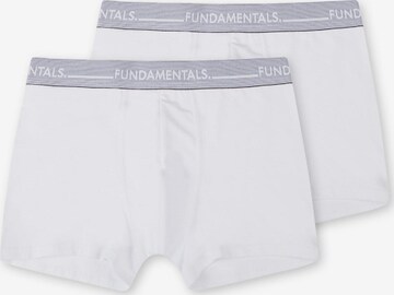 WE Fashion Boxer shorts in White: front