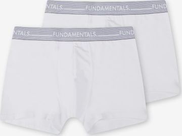 WE Fashion Boxershorts in Wit: voorkant