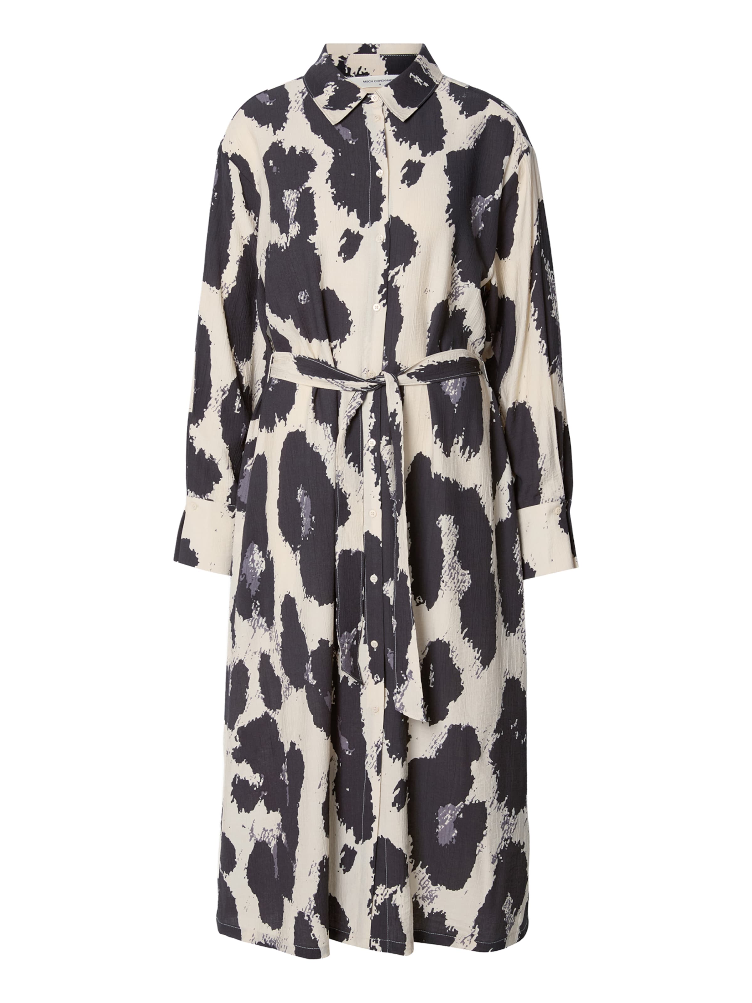 MSCH COPENHAGEN - Vestido camisero 'Karalie Jusia' en marrón: frente