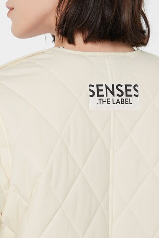 SENSES.THE LABEL Between-Season Jacket in Beige