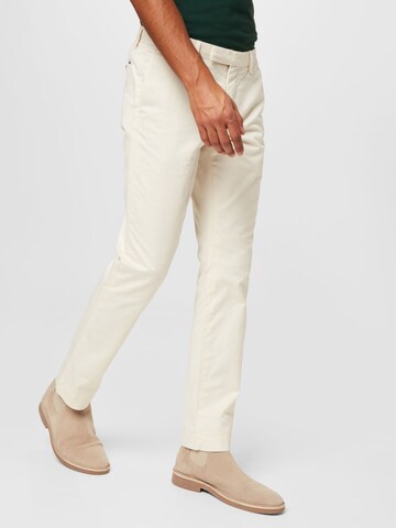 Polo Ralph Lauren regular Lærredsbukser i beige: forside