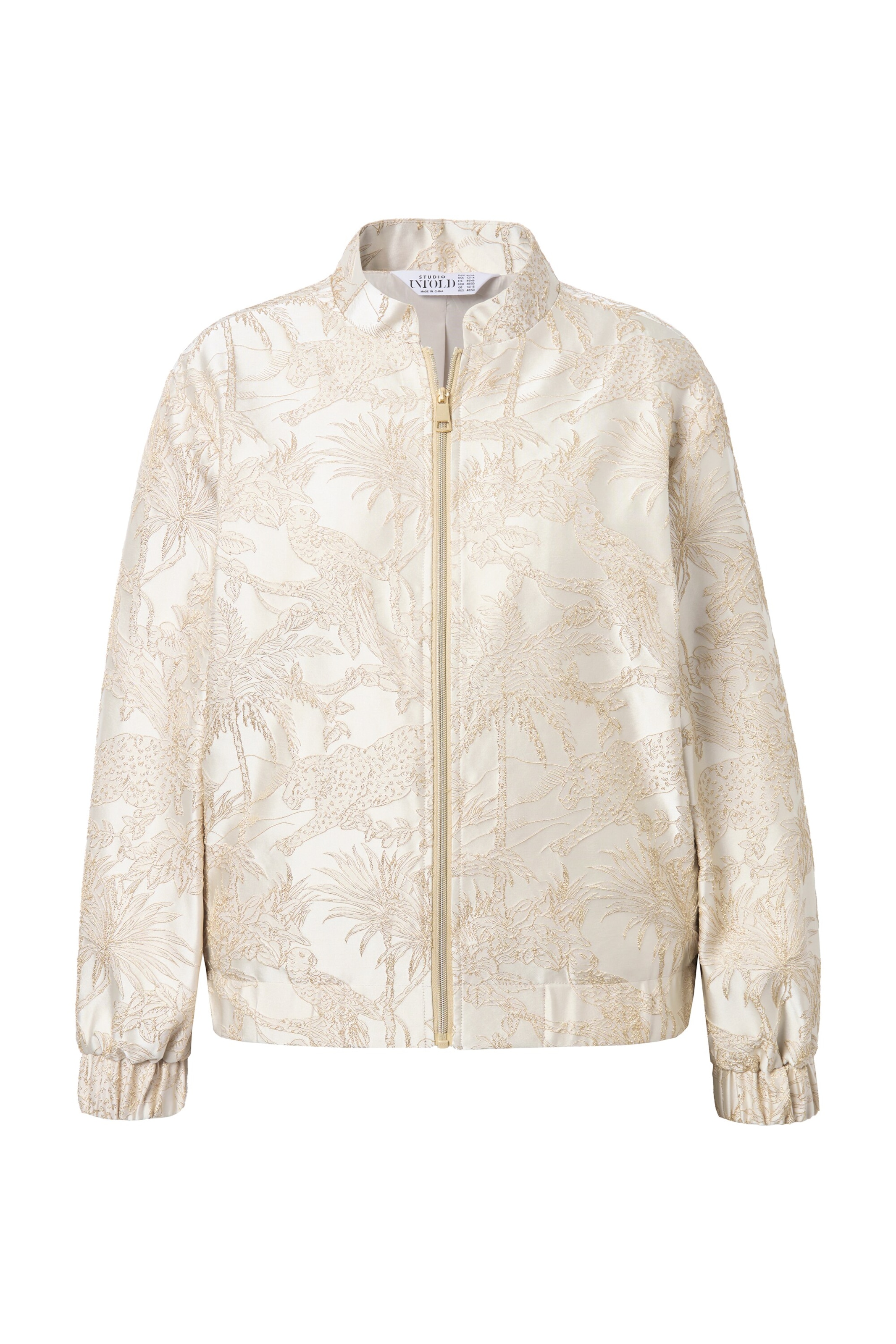 Studio Untold Jacke in Gold: Vorderseite