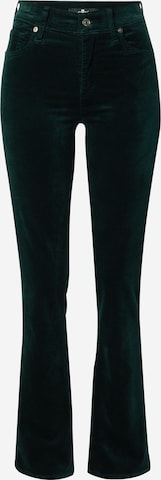 7 for all mankind - Bootcut Calças em verde: frente